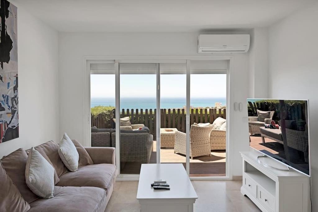 Elegante Duplex Con Increibles Vistas Al Mar Mijas - Cascada De Riviera C2 *